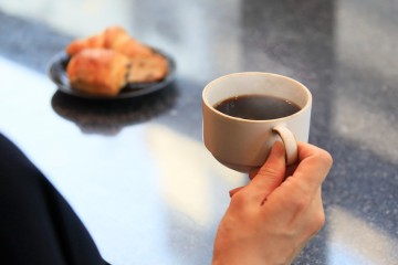 Using beans from Ogawa Coffee, a long-established coffee shop in Kyoto