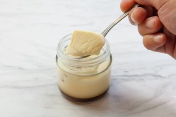 Homemade pudding and original coffee