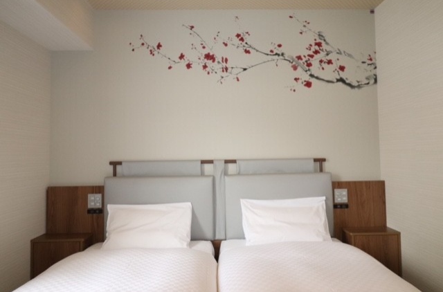 ツインのベッド2台