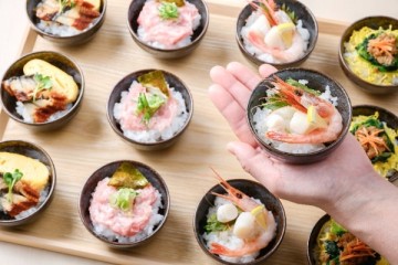 手のひら丼